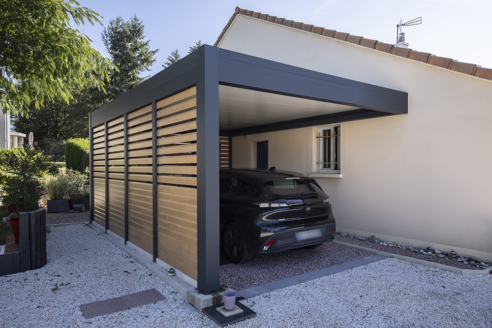 découvrez nos garages à toit plat alliant design moderne et fonctionnalité optimale pour protéger vos véhicules avec style.