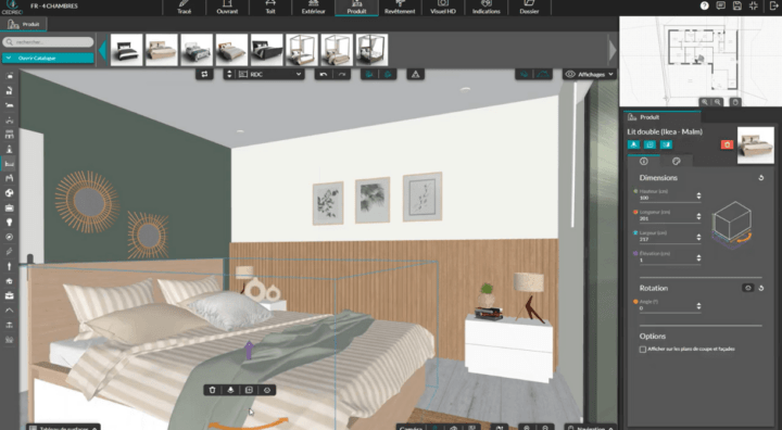 découvrez notre logiciel d'aménagement intérieur gratuit, facile à utiliser, pour concevoir et visualiser vos projets de décoration et d'agencement en 3d.