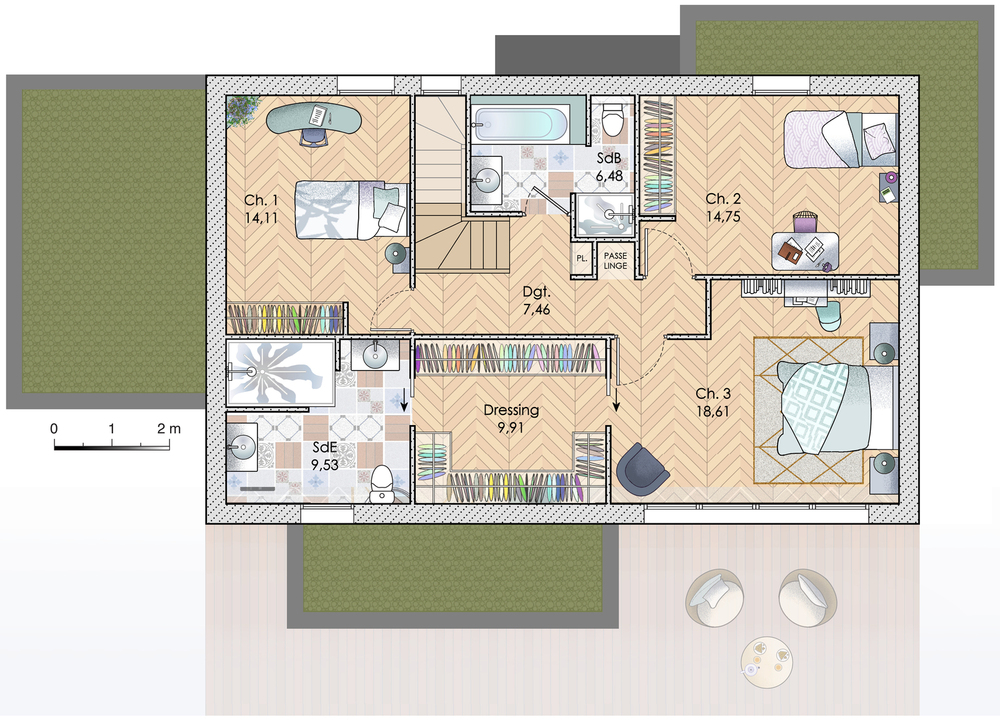 découvrez une maison avec sous-sol offrant un espace supplémentaire idéal pour le rangement, les loisirs ou un bureau, alliant confort et praticité.