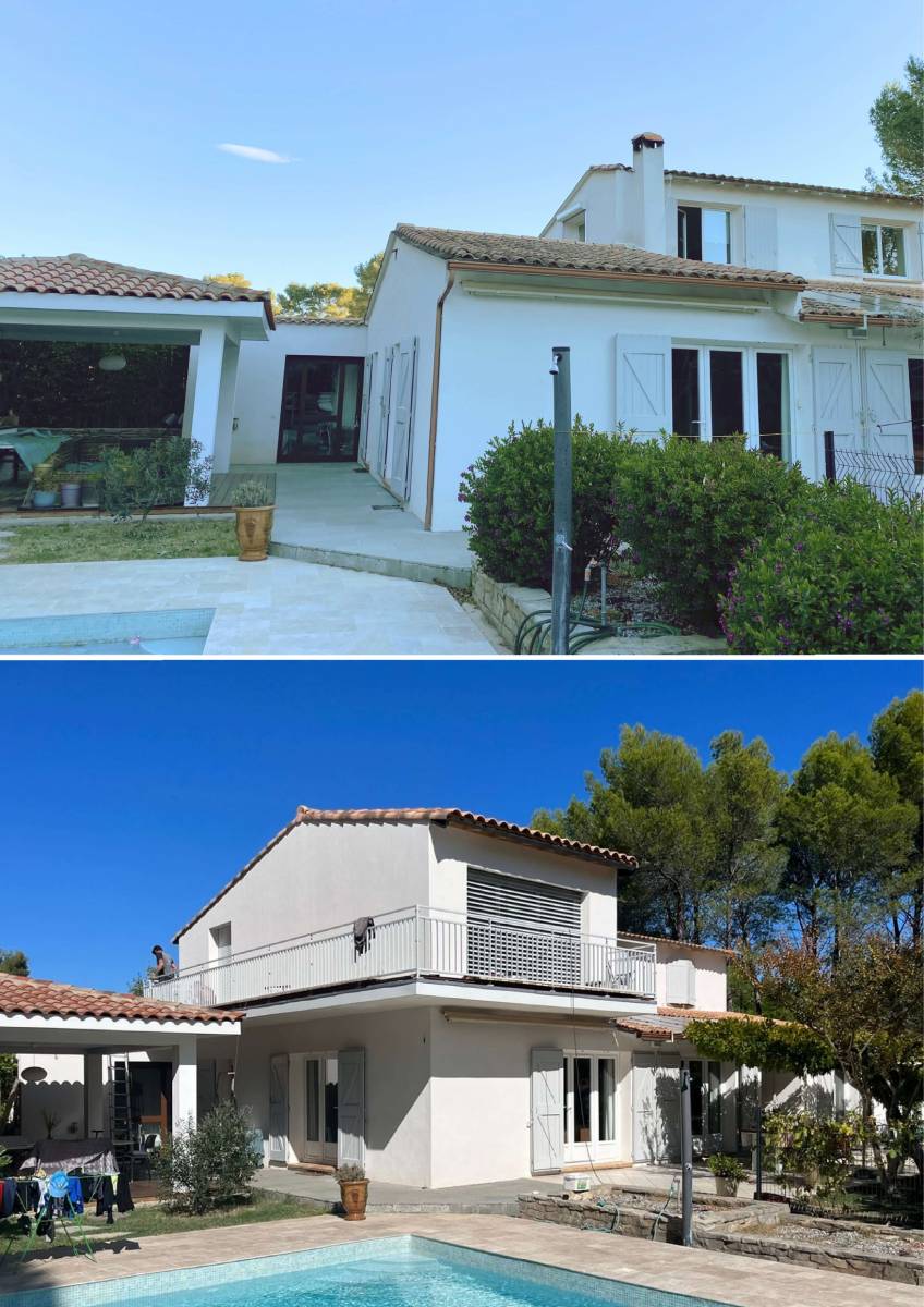 maison surelevation bois 3 découvrez nos solutions de surélévation en bois pour agrandir votre maison avec style et durabilité. optimisez votre espace de vie tout en respectant l'environnement.
