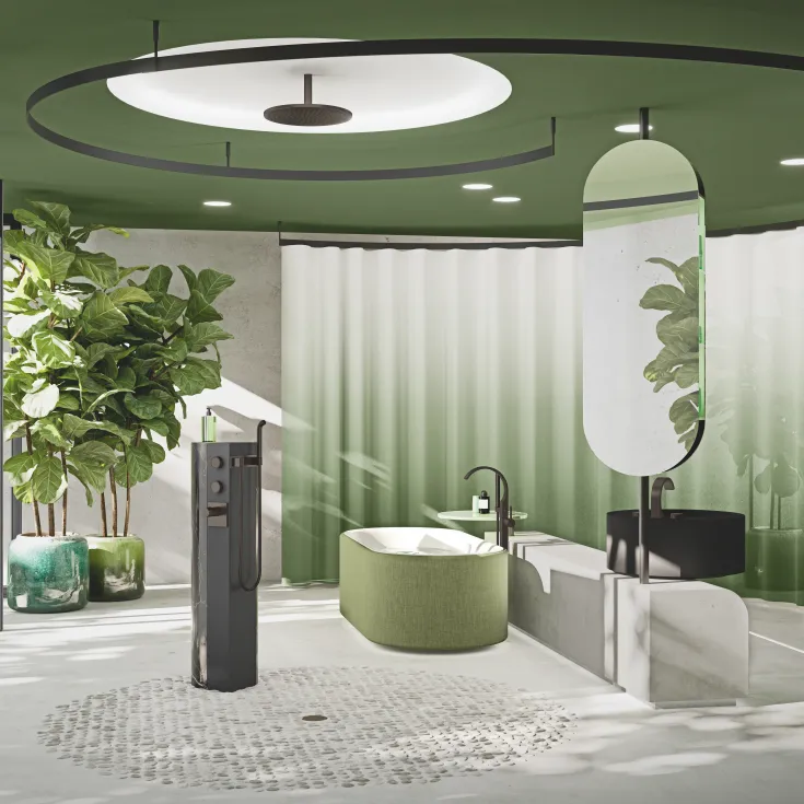 transformez votre salle de bain en une oasis bien-être, un espace apaisant pour se détendre et revitaliser votre corps et votre esprit.