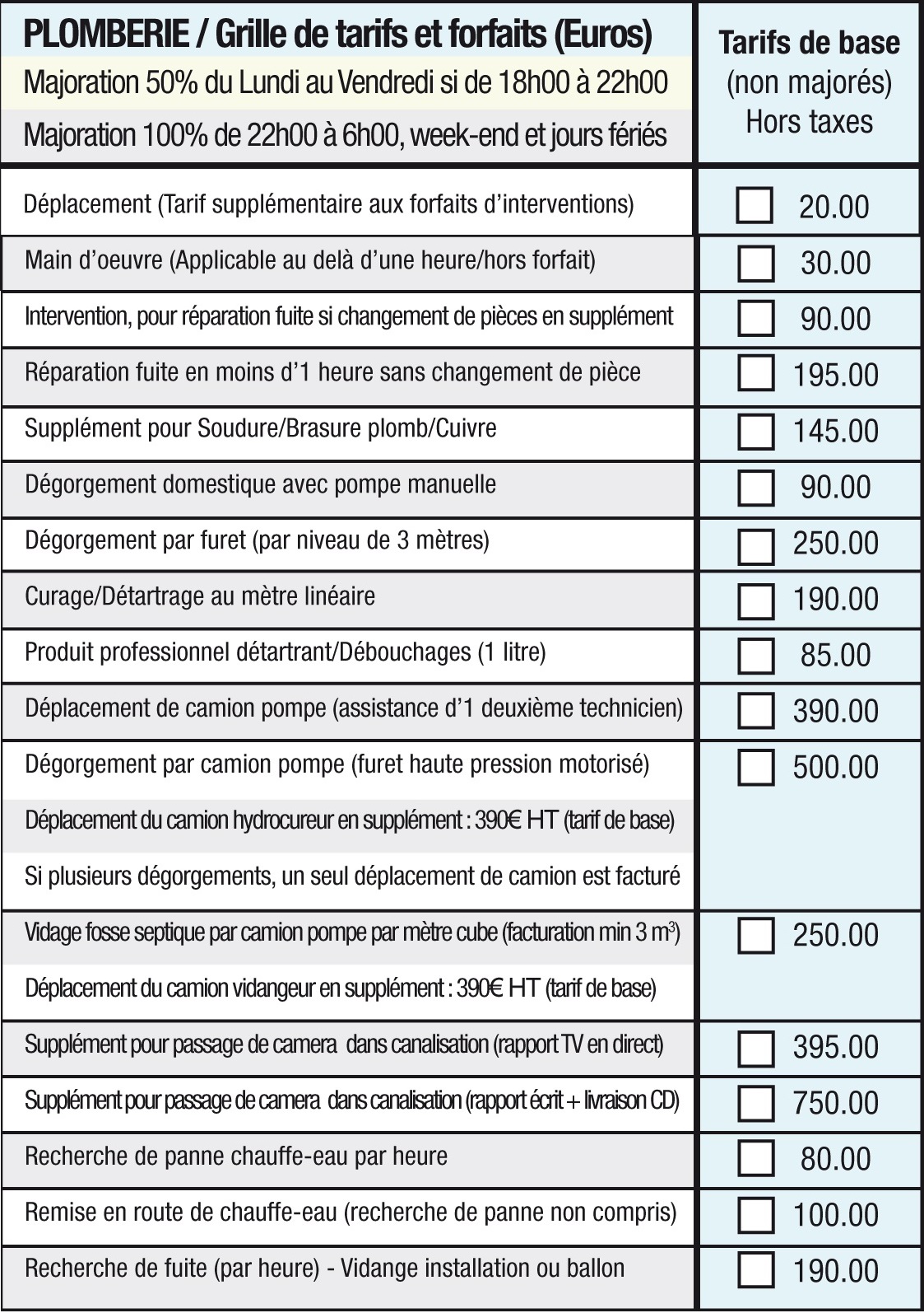 découvrez les tarifs des chauffagistes pour l'installation, la réparation et l'entretien de votre système de chauffage. obtenez un devis clair et compétitif adapté à vos besoins.