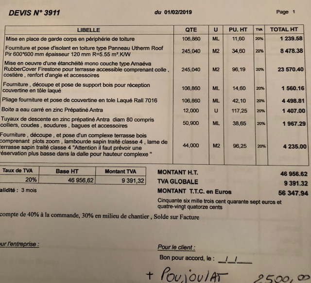 découvrez les prix au mètre carré pour la toiture terrasse et obtenez une estimation précise pour votre projet de toiture. comparez les tarifs des matériaux et de la main-d'œuvre pour bien préparer votre budget.