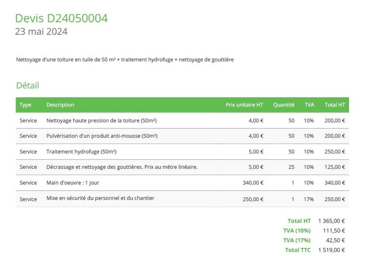 découvrez les prix du traitement de toiture adaptés à tous types de couvertures. obtenez un devis clair et détaillé pour l'entretien et la protection de votre toiture.