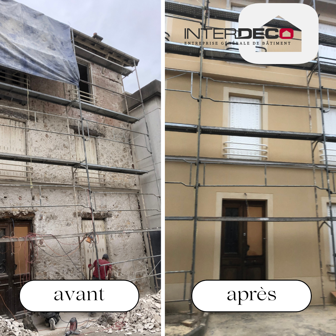 spécialistes du ravalement de façade et crépis à vincennes (94), nous restaurons et embellissons votre façade avec savoir-faire et des matériaux de qualité.