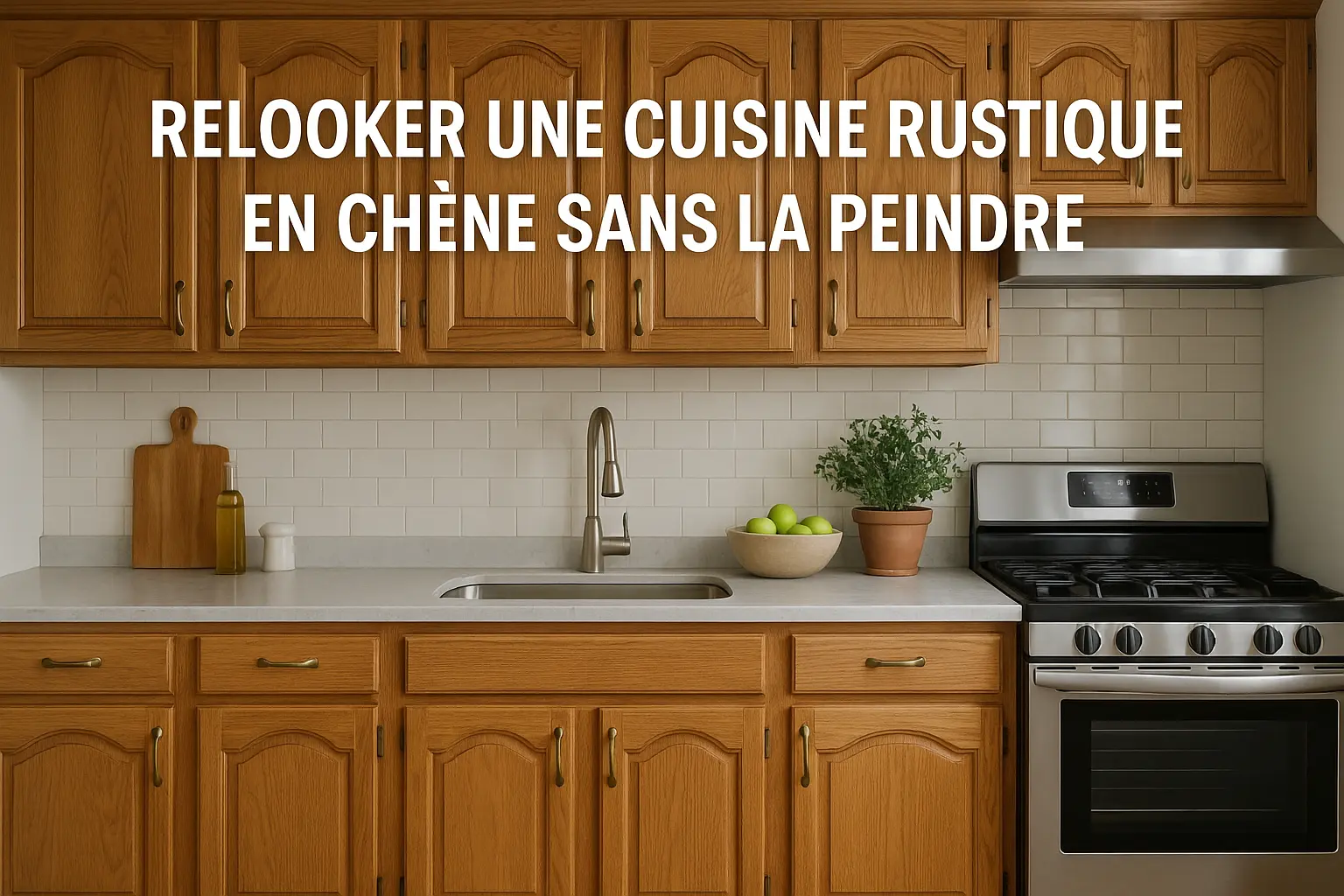 découvrez comment relooker votre cuisine en chêne massif pour lui donner un style moderne et élégant tout en conservant son charme naturel.