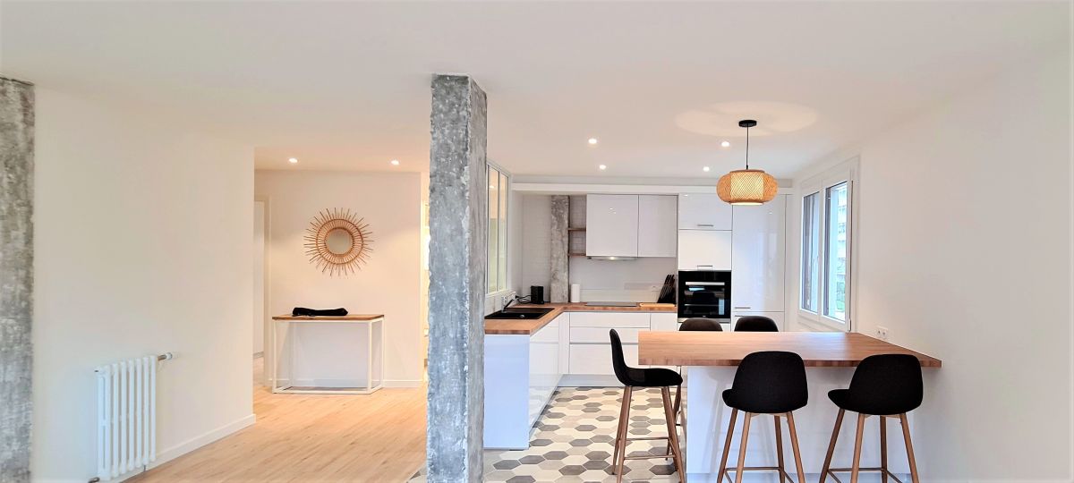 découvrez nos services professionnels de rénovation pour appartement de 70m2, alliant qualité et design pour transformer votre espace de vie.