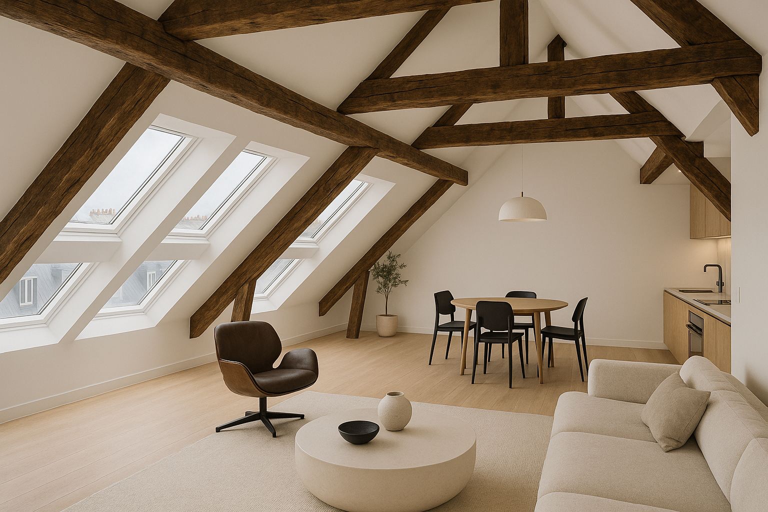 expert en rénovation de charpente et rehaussement de combles à boulogne-billancourt, nous transformons votre maison pour plus d'espace et de confort.