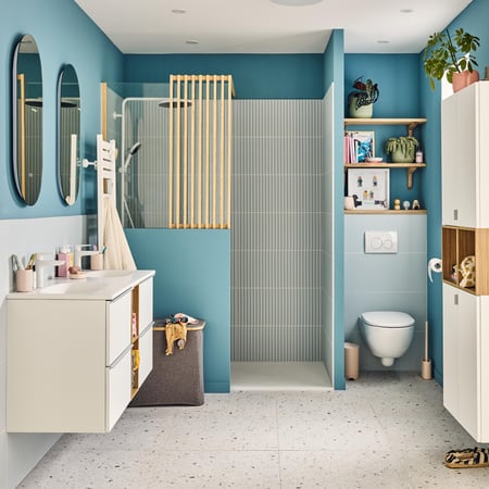 transformez votre salle de bain avec style grâce à nos conseils et idées de rénovation modernes et élégantes. créez un espace unique et confortable qui vous ressemble.