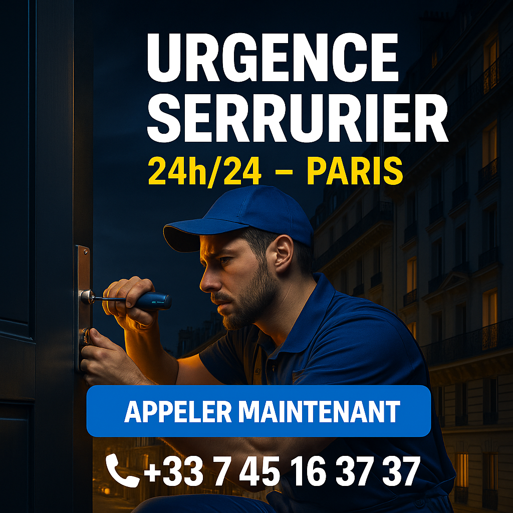 serrurier paris 20 urgence fiable : intervention rapide et professionnelle pour tous vos besoins en serrurerie, disponible 24h/24 et 7j/7.