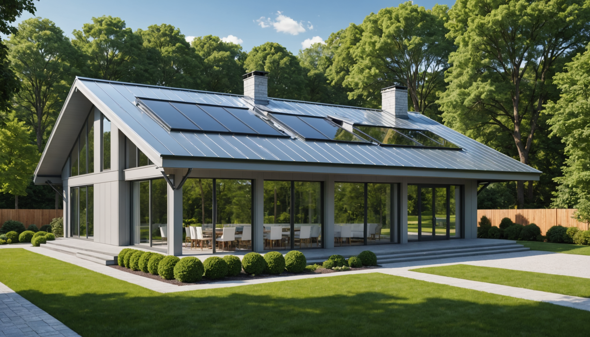 découvrez l'élégance et la durabilité d'un toit en zinc, alliant esthétique moderne et résistance exceptionnelle pour protéger votre maison.