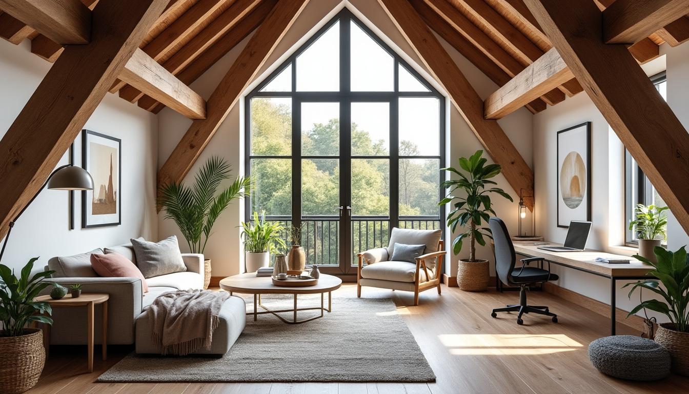 transformez vos combles en un espace de vie confortable et fonctionnel grâce à nos conseils et solutions d'aménagement personnalisées.