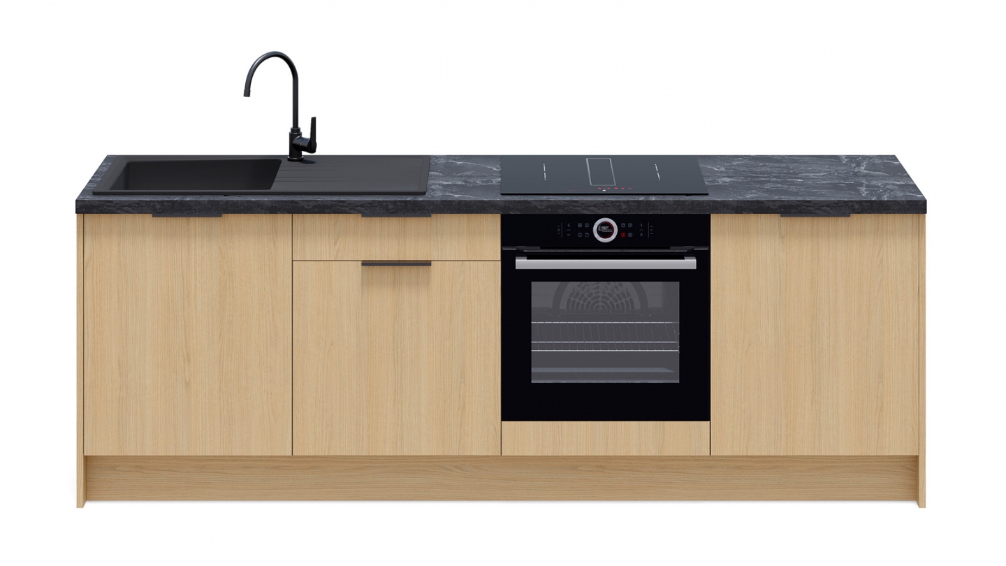 découvrez nos meubles de cuisine en chêne cérusé, alliant élégance et modernité pour un intérieur lumineux et chaleureux.