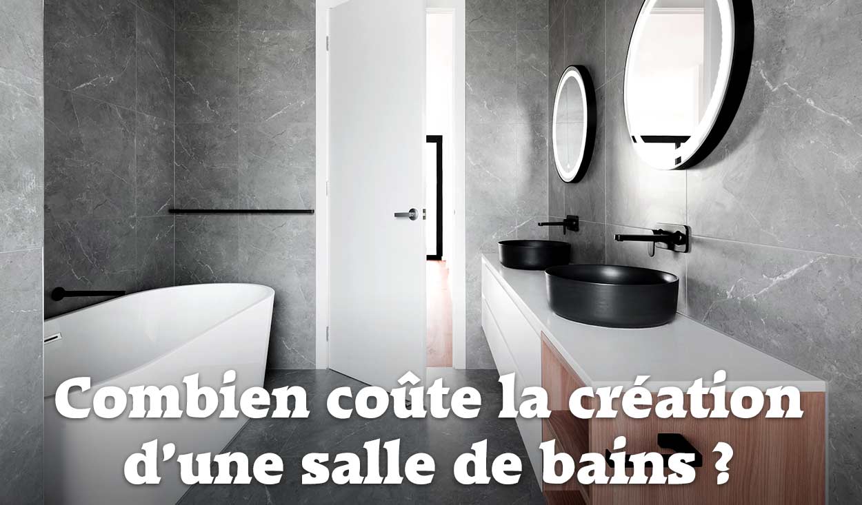 découvrez le coût de création d'une salle de bain moderne, avec des conseils pour optimiser votre budget et choisir les matériaux adaptés.