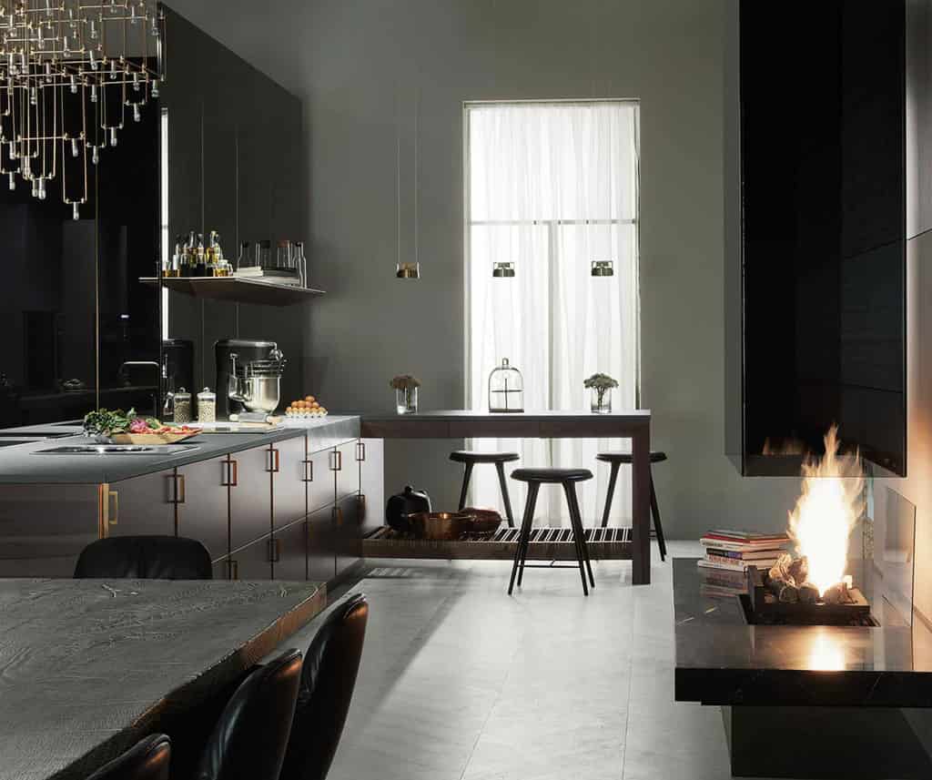 découvrez des idées chaleureuses pour aménager une cuisine avec cheminée, alliant convivialité et confort pour un espace de vie accueillant.