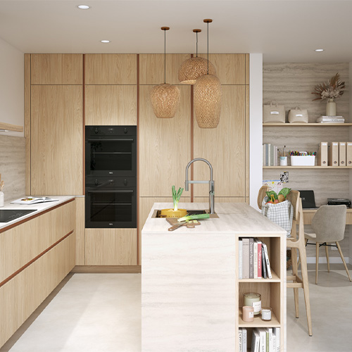 découvrez nos idées et conseils pour aménager une cuisine avec un îlot central, alliant design, praticité et convivialité.