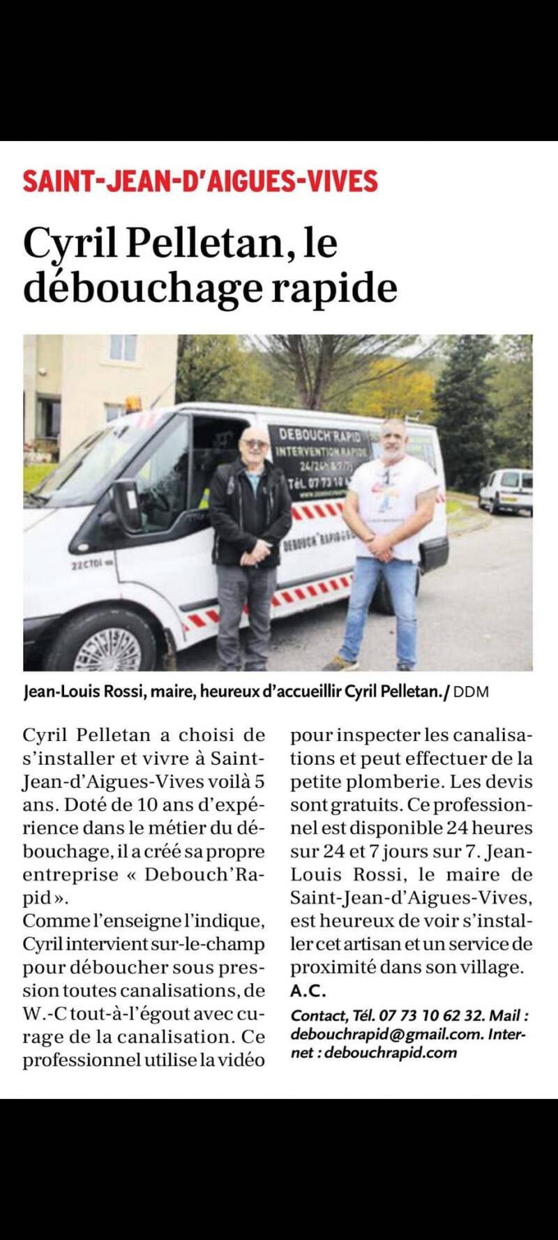 service de débouchage rapide de canalisation pour éliminer efficacement les obstructions et rétablir le bon écoulement des eaux usées.