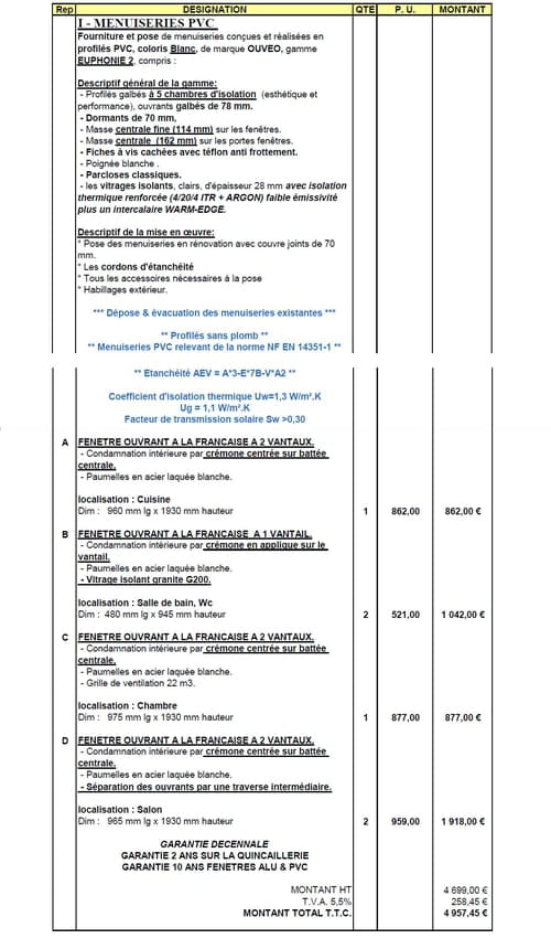 obtenez un devis personnalisé pour votre double vitrage afin d'améliorer l'isolation thermique et phonique de votre habitation. rapide, simple et gratuit.
