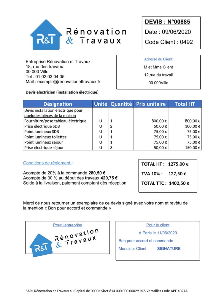 obtenez un devis électricité rapide et personnalisé pour tous vos travaux électriques. comparez les offres des professionnels qualifiés près de chez vous.