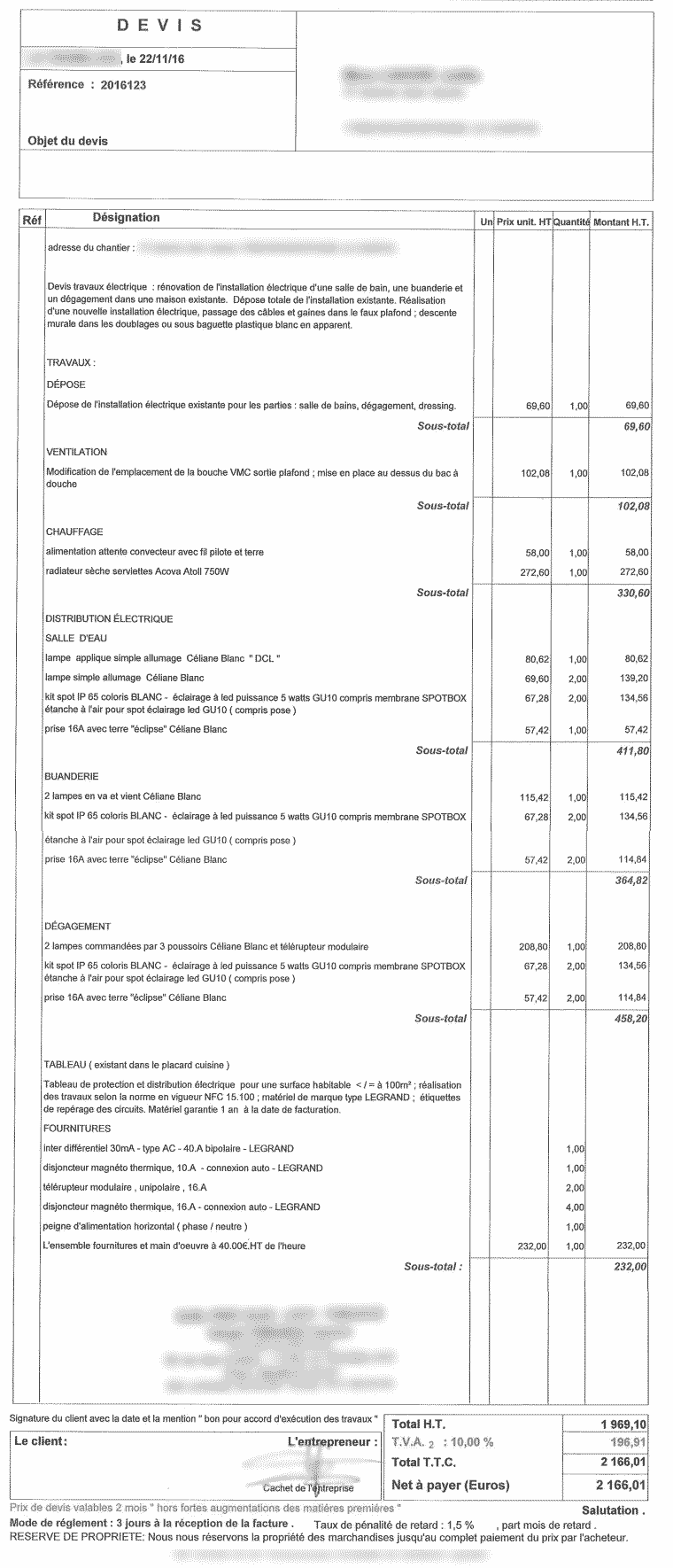 obtenez un devis précis pour l'électricité de votre maison neuve avec un tarif clair pour une installation sécurisée, réalisée par des professionnels qualifiés.