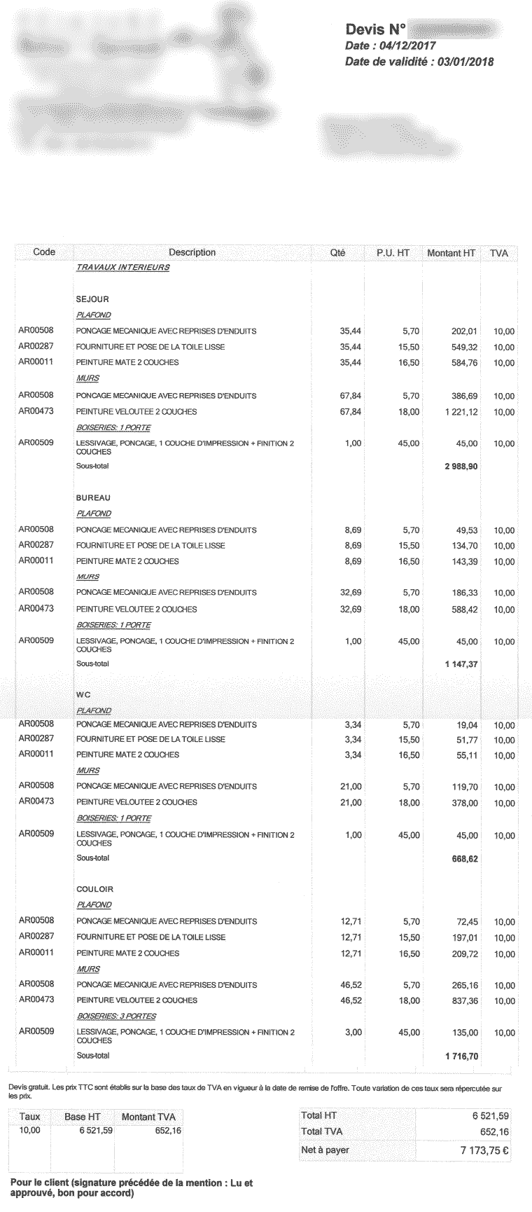 obtenez un devis peinture immédiat en ligne pour tous vos travaux. rapide, simple et gratuit pour tous types de surfaces et projets.