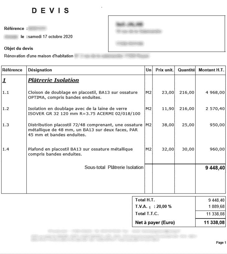 obtenez un devis précis pour la pose de placo sur une surface de 150m2. comparez les prix et trouvez les meilleurs professionnels pour votre projet de rénovation.