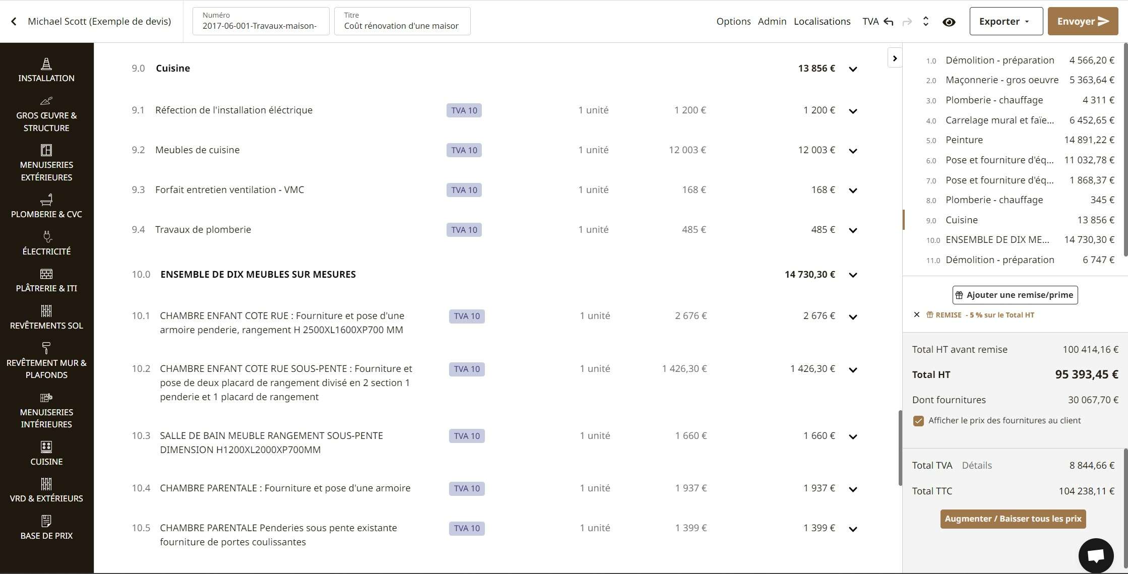 obtenez un devis travaux gratuit en ligne rapidement et facilement. comparez les offres des professionnels pour tous vos projets de construction ou rénovation.