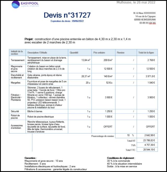 obtenez un exemple de devis plomberie clair et détaillé pour tous vos travaux de réparation, installation et entretien. comparez facilement les prix et choisissez le meilleur professionnel.