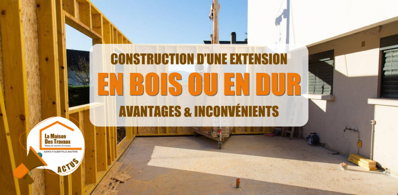 comparez les prix entre une extension en bois et en parpaing pour trouver la meilleure option adaptée à votre budget et à vos besoins.