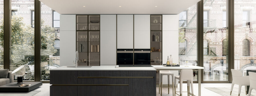 découvrez notre sélection d'îlots centraux modernes alliant design élégant et fonctionnalité pour sublimer votre cuisine.
