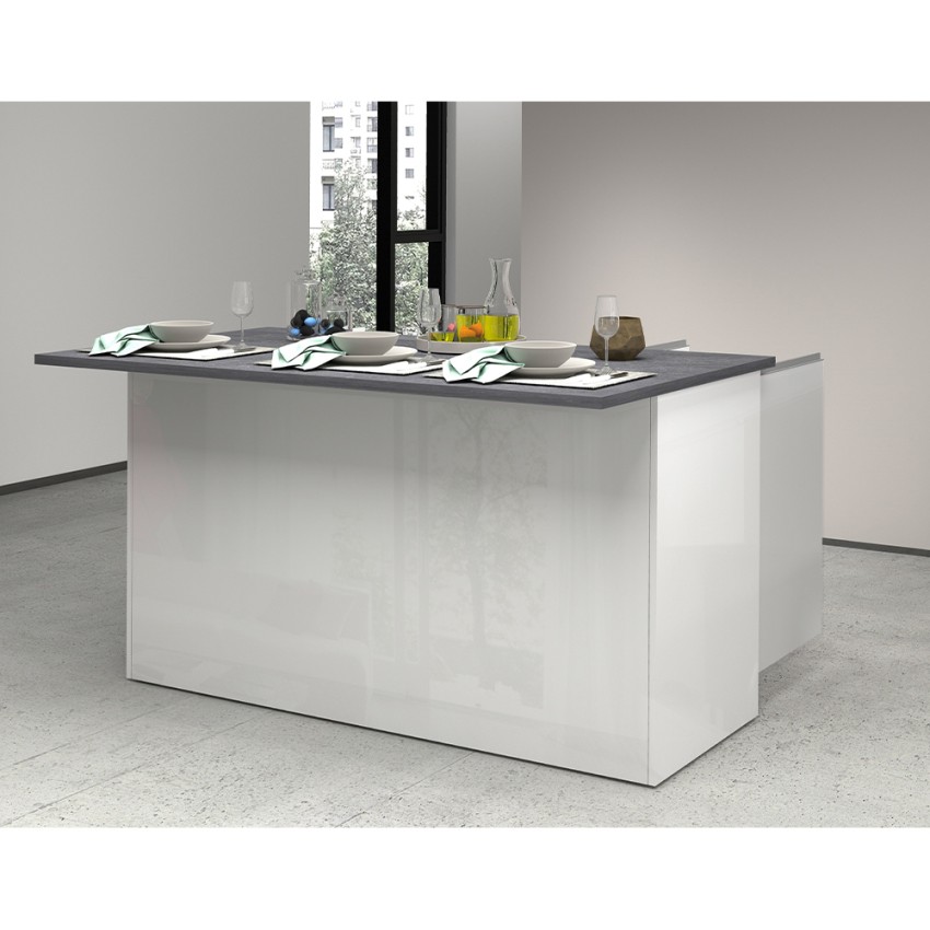 découvrez notre sélection d'îlots centraux modernes alliant design contemporain et fonctionnalité pour sublimer votre cuisine.