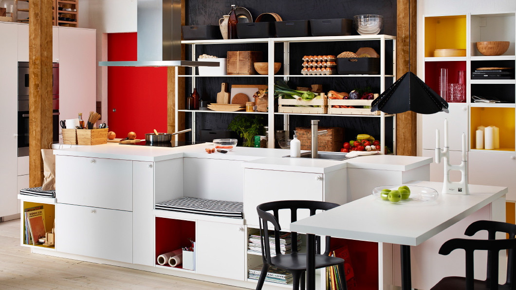 découvrez notre îlot ikea blanc élégant, parfait pour moderniser votre cuisine avec style et fonctionnalité.