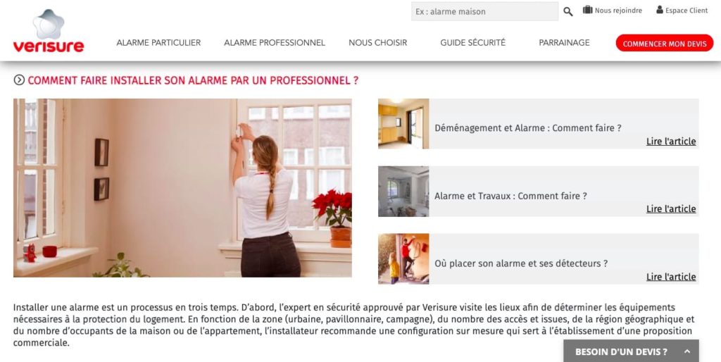 installation d'alarme verisure à paris pour protéger efficacement votre domicile ou votre entreprise avec des solutions de sécurité modernes et fiables.