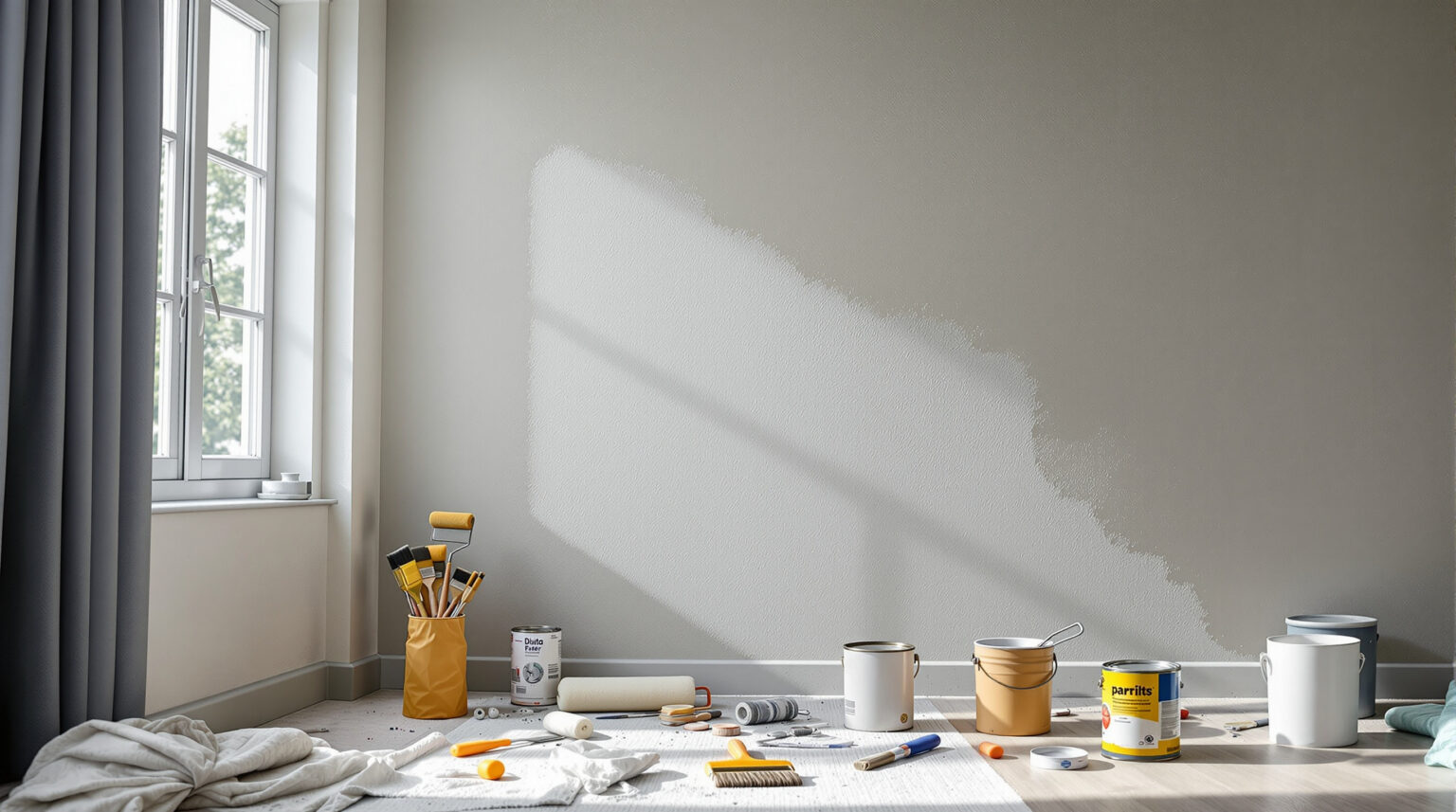 découvrez combien de mètres carrés de peinture vous pouvez réaliser par heure pour planifier efficacement vos travaux de peinture.