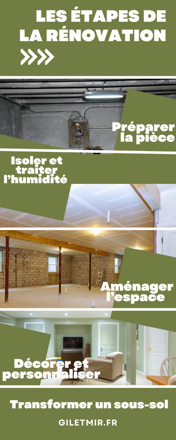 découvrez nos solutions abordables pour la rénovation de votre sous-sol et transformez cet espace en un lieu fonctionnel et agréable.