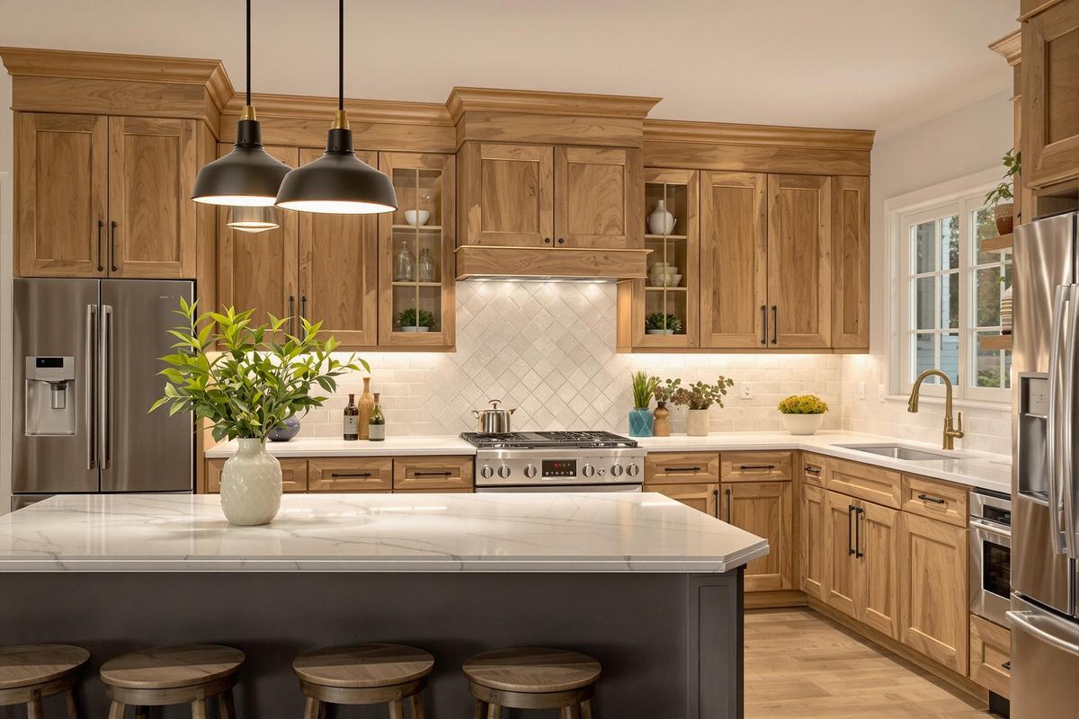 découvrez des astuces modernes pour rénover votre cuisine en chêne et lui donner un style contemporain alliant charme et fonctionnalité.