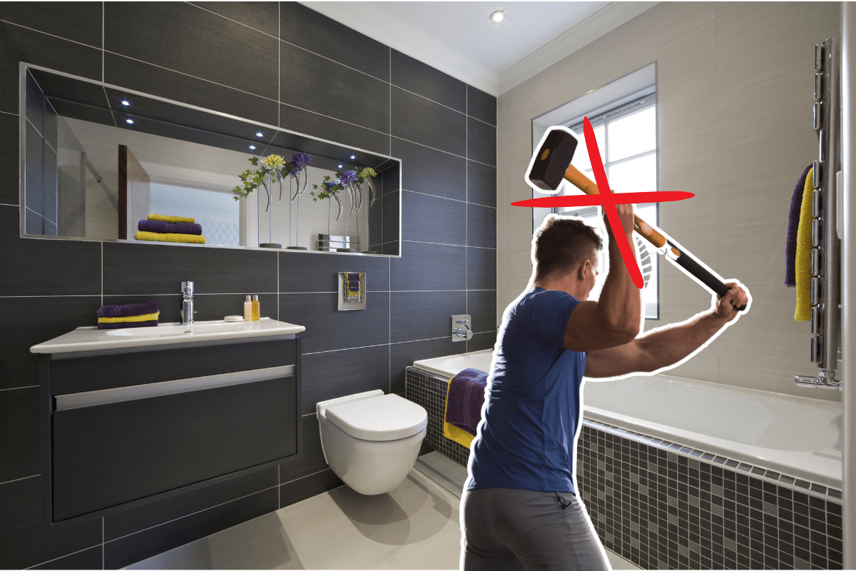 découvrez comment rénover votre salle de bain sans changer le carrelage grâce à des astuces simples et économiques pour un nouveau style moderne et tendance.