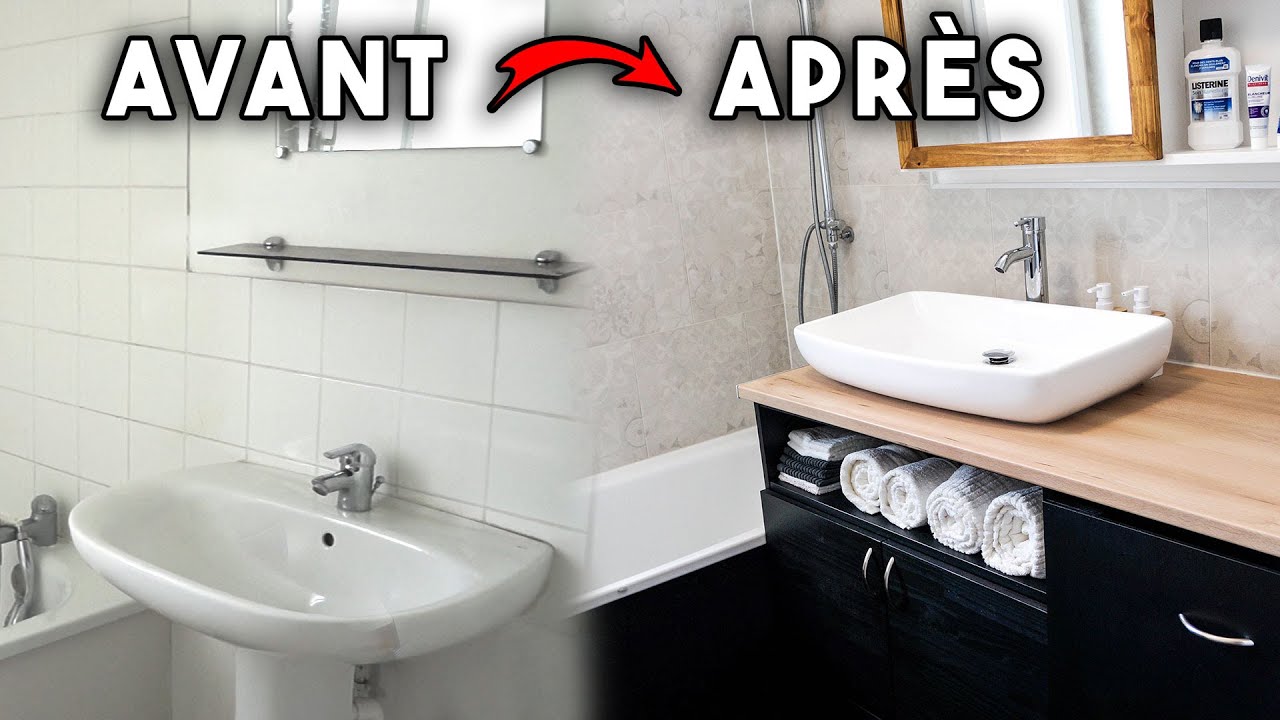 découvrez nos astuces et tutoriels pour rénover votre salle de bain grâce à nos vidéos youtube faciles à suivre. transformez votre espace rapidement et à petit prix !