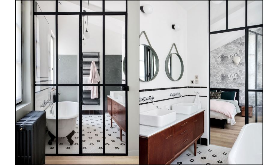 découvrez une salle de bain haussmannienne, un chef-d’œuvre élégant alliant charme classique et sophistication moderne pour un espace unique et raffiné.