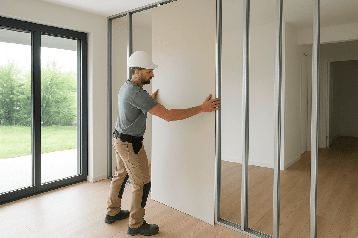 calculez facilement le nombre de plaques de placo nécessaires pour votre maison grâce à notre guide pratique et précis.