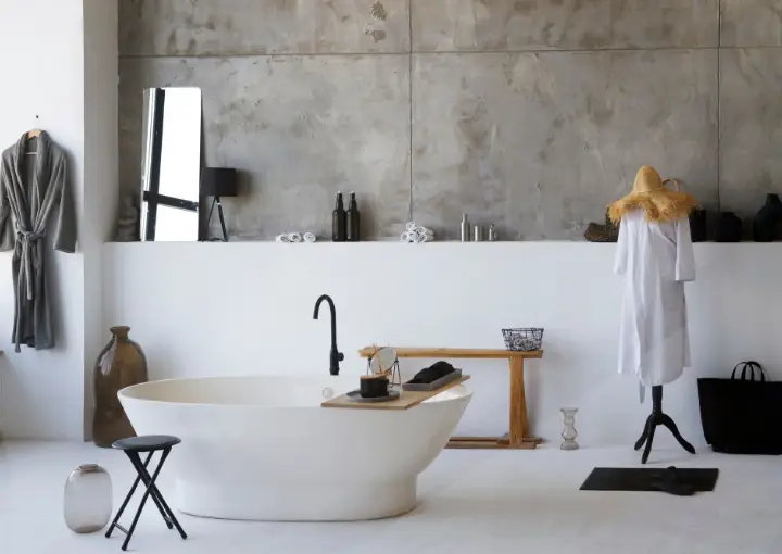 contactez-nous pour un service clé en main de rénovation de salle de bain. de la conception à la réalisation, bénéficiez d'une salle de bain parfaite, sans souci.