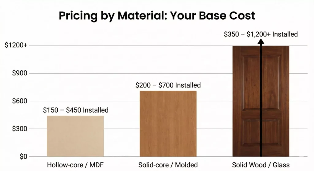 découvrez le coût moyen pour la réparation d'une porte en bois, incluant les facteurs influençant le prix et des conseils pour économiser sur les travaux.