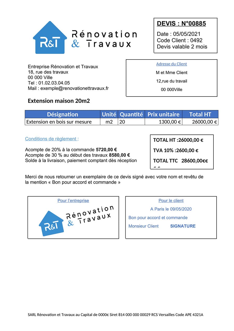 obtenez un devis personnalisé pour l'agrandissement de votre maison. comparez les offres des professionnels et réalisez votre projet en toute sérénité.