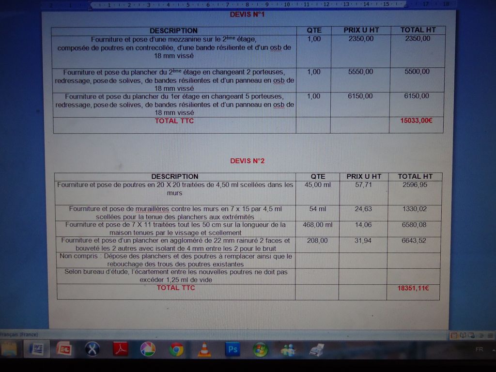 obtenez un devis précis pour la pose ou la rénovation de votre plancher. comparez les prix et trouvez les meilleurs professionnels pour votre projet de plancher.