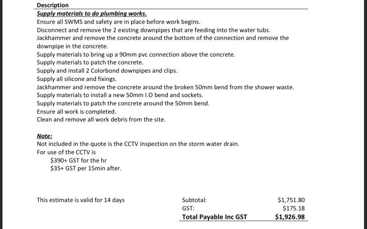 obtenez un devis plomberie clair et personnalisé pour tous vos travaux de plomberie. comparez les prix et trouvez le meilleur professionnel près de chez vous.