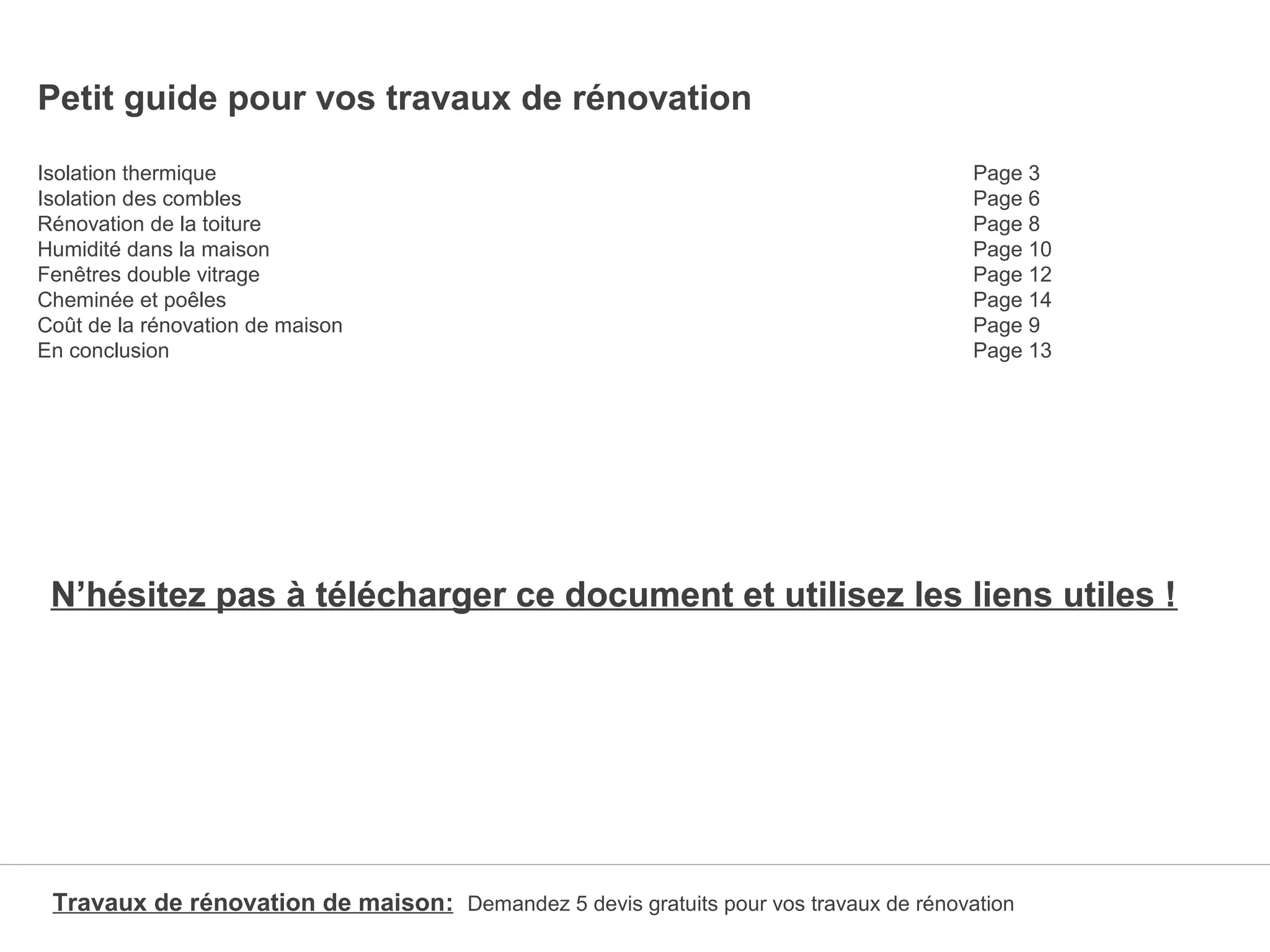 découvrez notre guide complet pour réaliser un devis de rénovation précis et détaillé, essentiel pour réussir vos projets de rénovation en toute sérénité.