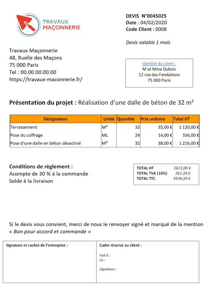 obtenez un devis travaux personnalisé rapidement et gratuitement pour tous vos projets de rénovation, construction ou aménagement.