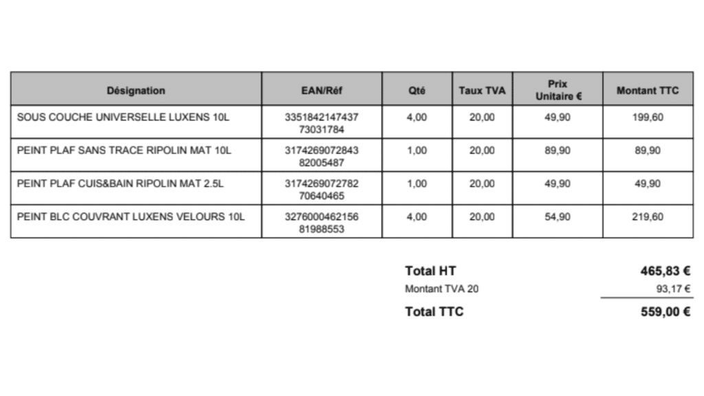 découvrez notre exemple de devis pour la peinture de salle de bain, détaillant les coûts et étapes pour un projet réussi et personnalisé.