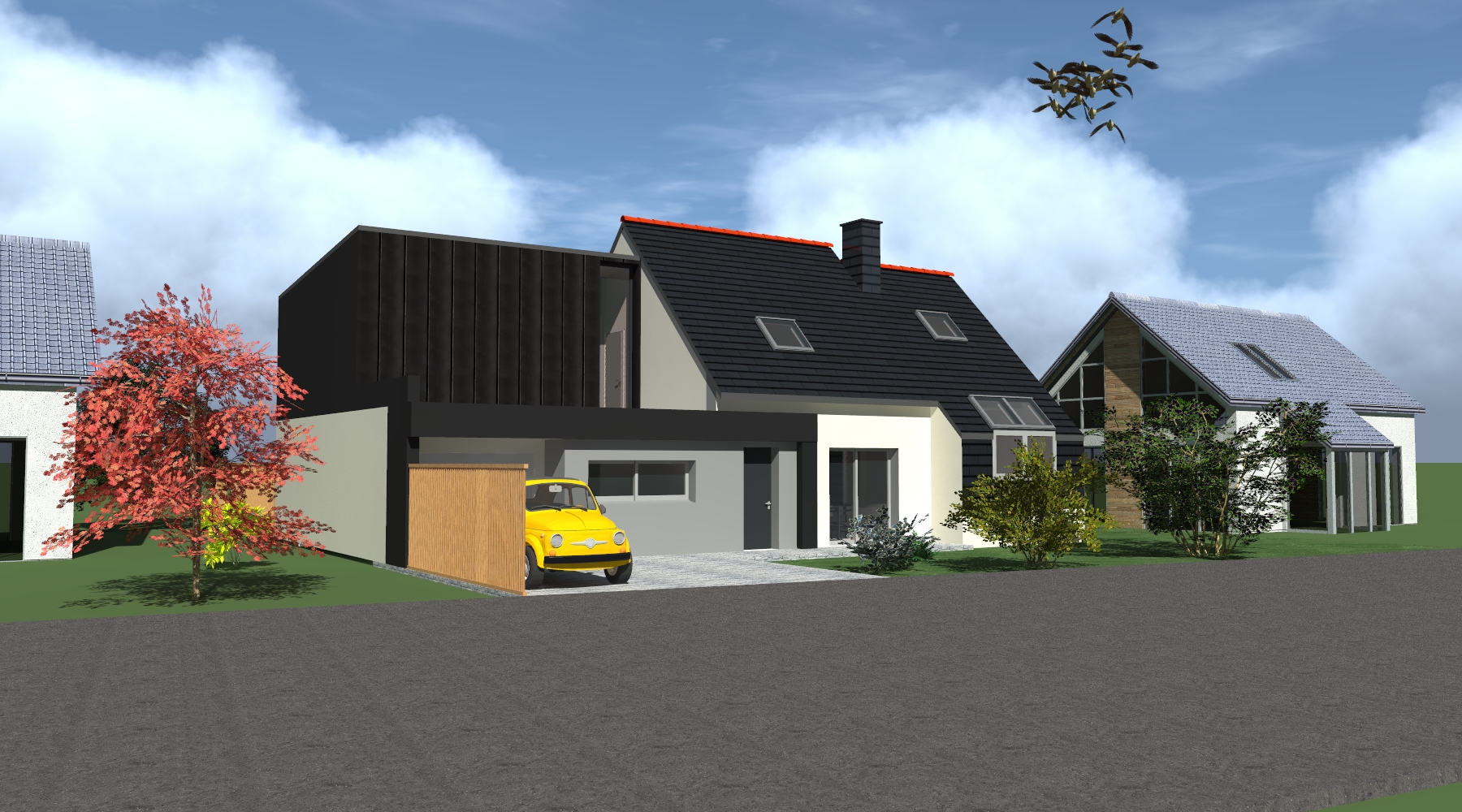 extension maison garage chambre 3 découvrez comment agrandir votre maison avec une extension comprenant un garage et une chambre pour plus d'espace et de confort.