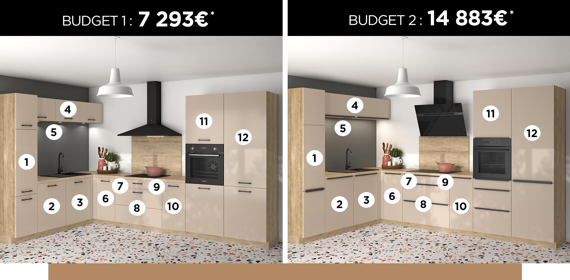 découvrez nos conseils et informations pour connaître le prix d'une cuisine adaptée à votre budget. comparez les tarifs, matériaux et options pour bien choisir votre cuisine.